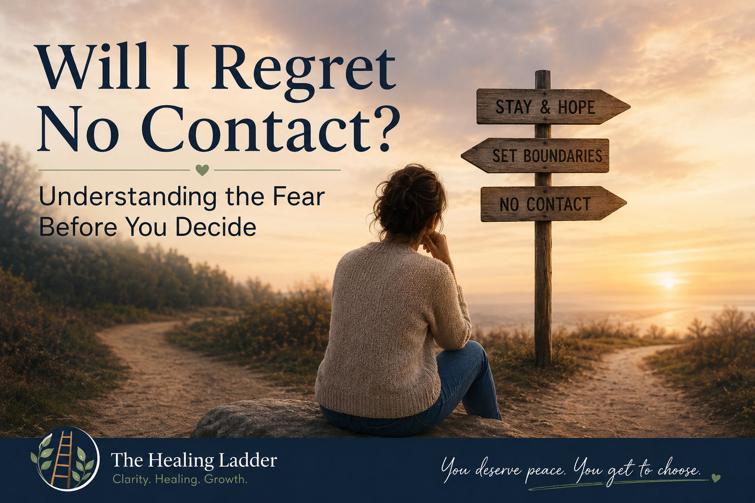 The Healing Ladder - Will I regret going no contact? Thinking about it